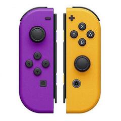 Joy-Con Controllers - Neon Lila (Paars) en Neon Oranje