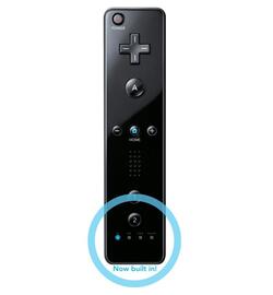 Wii Controller Motion Plus Zwart - Third Party