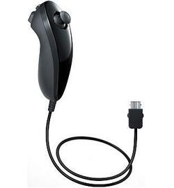 Nunchuk Zwart - Nintendo