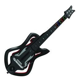 Wii Guitar / Gitaar Zwart
