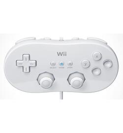 Classic Controller Wii Wit - Third Party (Aansluiten op Gamecube poort, alleen geschikt voor Wii Eerste Model)