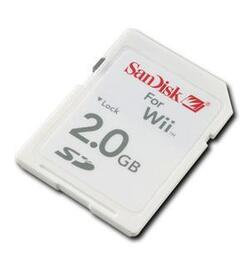 SD kaart - Geschikt voor Wii & Wii U