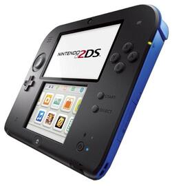Nintendo 2DS - Zwart/Blauw