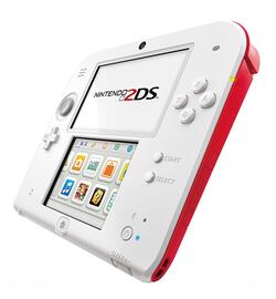 Nintendo 2DS - Wit/Rood