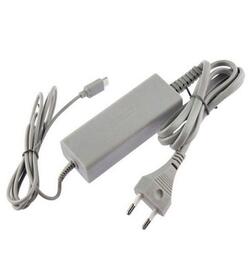 Wii U Gamepad Adapter / Kabel voor stroom - Grijs