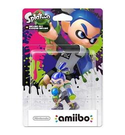 Splatoon Amiibo Figuur Splatoon Boy (blauw)