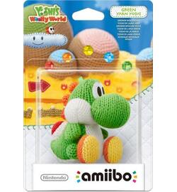 Yoshi's Woolly World Amiibo Figuur Green Yarn Yoshi