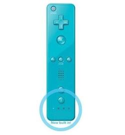 Controller Wii - Motion Plus Lichtblauw - Third Party - NIEUW
