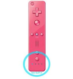 Controller Wii - Motion Plus Roze - Third Party - NIEUW