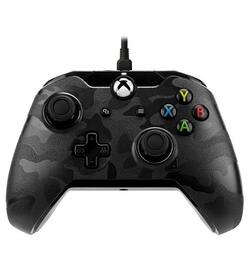 Xbox One Controller Wired - Zwart Camo - PDP