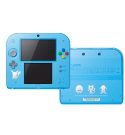 Nintendo 2DS - Pokémon Limited Edition - Lichtblauw