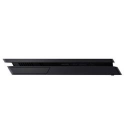 PlayStation 4 Console Slim (500 / 1000 GB) - Zwart - Zijkant