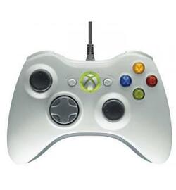 Xbox 360 Controller - Wired - Wit - Microsoft (origineel)