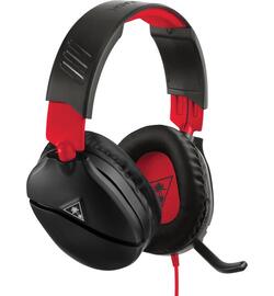 Turtle Beach Recon 70N - Gaming Headset - Zwart/Rood (PS4 + Xbox One + Switch + PC)