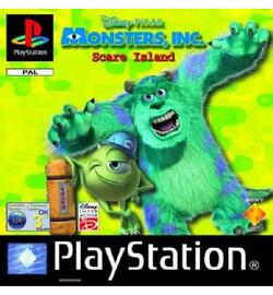 (PS1) Disney's Pixar Monsters en Co. Schrik Eiland