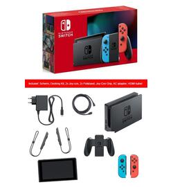 Nintendo Switch Console Set V2 (Betere Accu) - Blauw / Rood