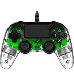 Nacon Compact Controller - Transparant Groen LED