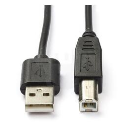USB A naar USB B kabel