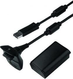 Play & Charge + Accu - Zwart (NIEUW)