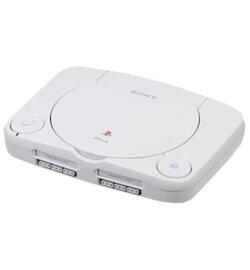 PSOne Slim Console (PS1) - Wit