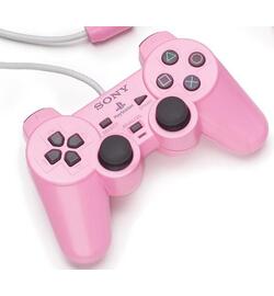 PS2 Controller Dualshock 2 - Roze - Sony (origineel)