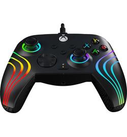 Xbox Series X/S - Xbox One Wired Controller - Zwart - Afterglow WAVE