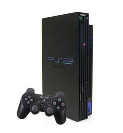 PS2 Bundel Phat + Controller(s)  - Zwart / Zilver - Playstation 2