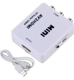 AV2HDMI + Micro USB kabel
