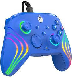 Xbox Series X/S - Xbox One Wired Controller - Blauw - Afterglow WAVE