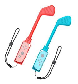 Set Golfclubs Voor Nintendo Switch - Rood/Blauw - Third Party