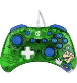 Rock Candy Wired Controller - Luigi Lime - Nintendo Switch & Switch OLED