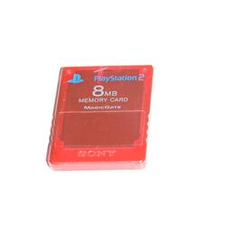 8MB Memorycard Rood