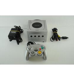 Gamecube Console SILVER compleet