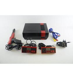 Nintendo NES Console Custom Black & Red