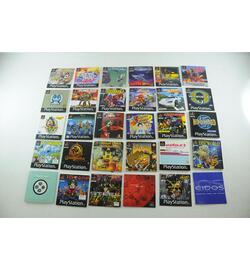 Lot van 30 Playstation 1 Manuals