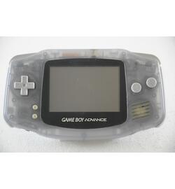 Nintendo Gameboy Advance Clear Glacier Handheld