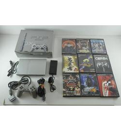 Playstation 2 Slim Set UFC Tekken Japan