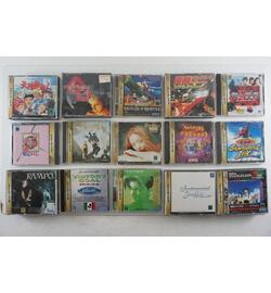 Saturn Set 15 Games Japan Enemy Zero Virtua Fighter