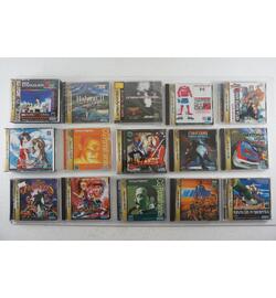 Saturn Set 15 Games Japan Daytona USA Last Bronx