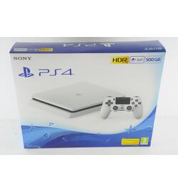 Sony PlayStation 4 Console - 500 GB - White - NEW