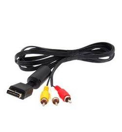 PS2 & PS3 TV-kabel (AV-kabel - Rood/geel/wit aansluiting)