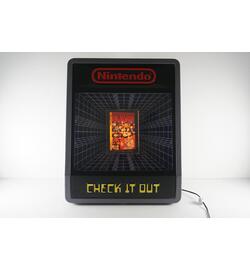 DR. Mario Check It Out Display Sign