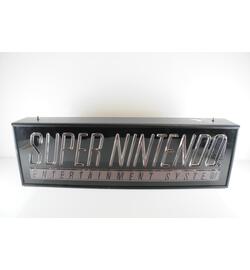 Official Nintendo M37R Super Brite Store Sign NES Display