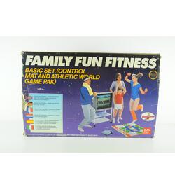 Nintendo Nes Family Fun Fitness Boxed