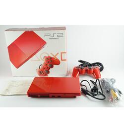 Playstation 2 Slim Red Console Boxed Japan