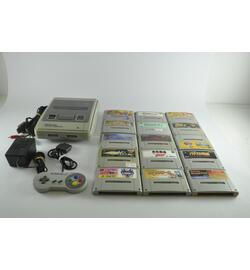 Super Famicom Console With 15 Games JP
