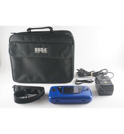 Game Gear Blue Console Works at Angle