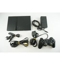 Playstation 2 Slim Console Black