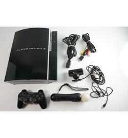 Playstation 3 Console With Eyetoy and Move Controller