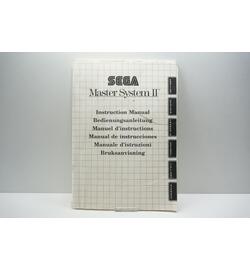 Sega Master System II Instruction Manual